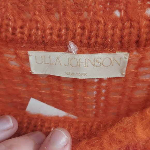 Ulla Johnson Alpaca Wool Red Rosalia Pullover - Picture 4 of 9